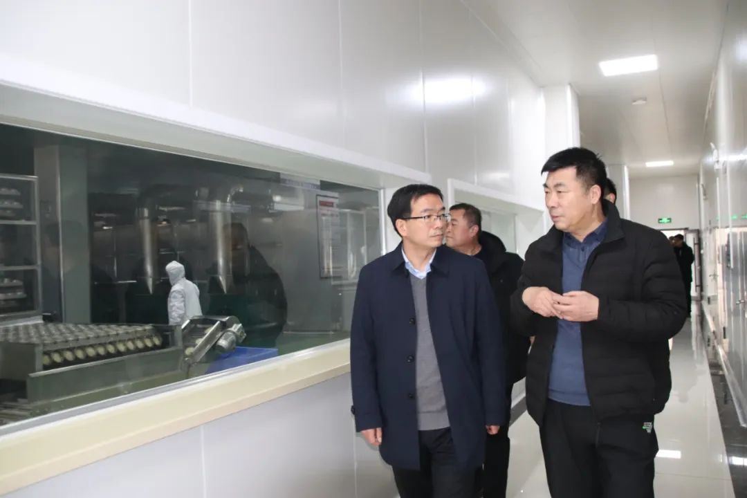参观J9集团国际站酸辣粉出产线